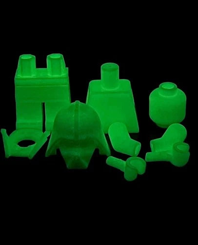 Lego Star Wars Glow In The Dark Darth Vader Monochrome Prototype Misprint Rare