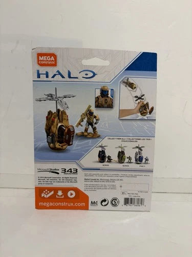 Mega Construx Halo Operation Bronze Cobra Drop Pod FVK12 ODST 57pc Sealed