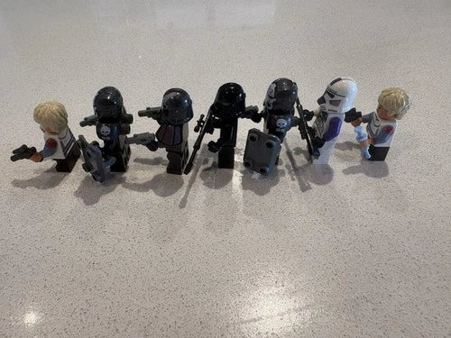 LEGO Star Wars Bad Batch Clone Hunter, wrecker, crosshair Omega Force 99 sw1148