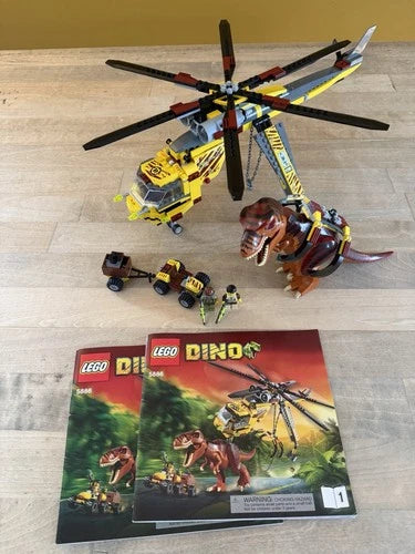 Lego DINO 5886 T-Rex Hunter COMPLETE