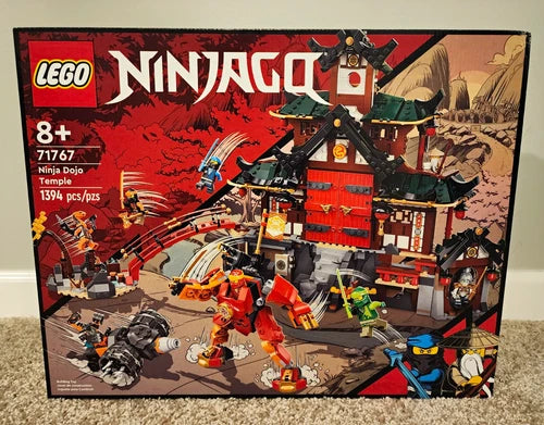 MEOW NINJAGO Ninja Dojo Temple 71767 Complete Set 1394 pcs 8+ Box