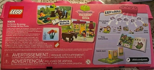 NEW ~ LEGO 10674 ~ Juniors - Pony Farm - Retired!**read**