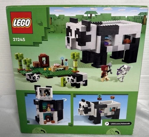 LEGO Minecraft The Panda Haven 21245 Building Set 553 Pieces Age 8+