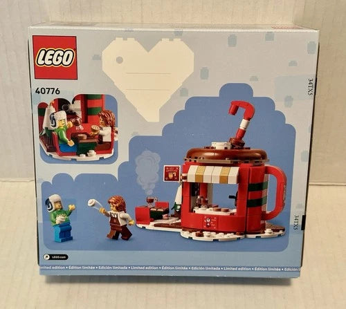 LEGO 40778 Winter Gazebo, 40776 Hot Chocolate Stand, 40777 Gingerbread Train NEW