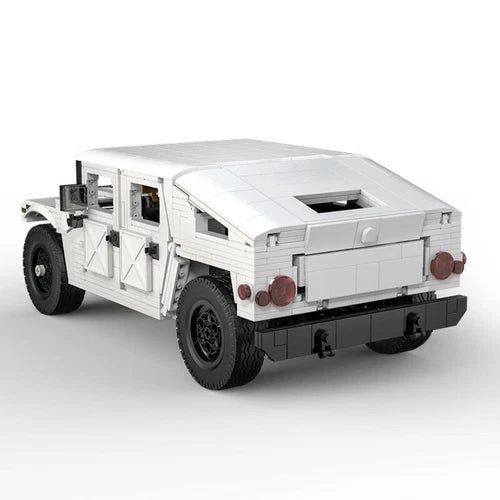 CaDA 1:12 Scale Model Humvee Brick Building Set