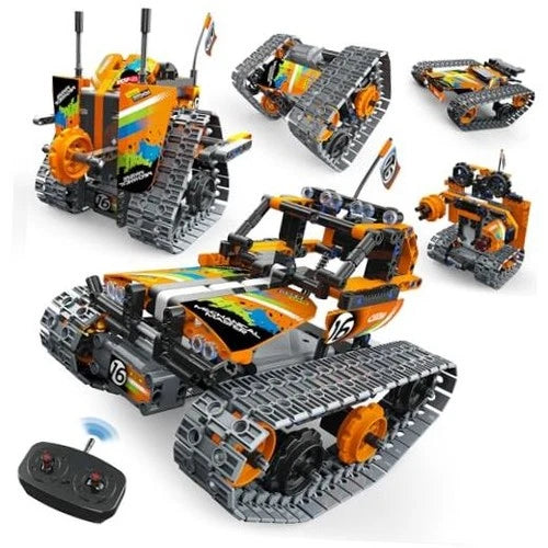 5-in-1 STEM Remote Control Building Kit - 392PCS, Gift for Boys 8-12 \| 5IN1