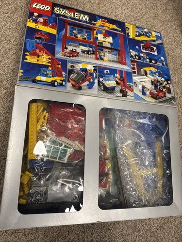 NEW LEGO 4555 Cargo Station 9V Trains 1995 Freight Loading Crane Sealed Retired
