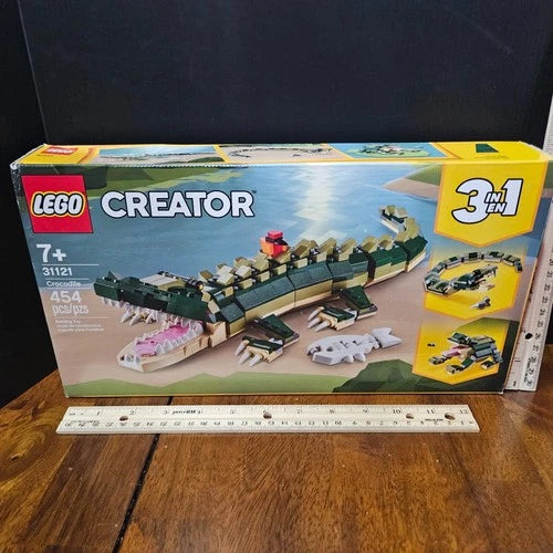 LEGO Creator 3 in 1 CROCODILE Set # 31121 Building Set 454 Piece - NEW & Sealed