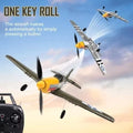 US WWII P51 Fighter 2.4G RC Airplane 4CH 6-Axis Gyro Remote Aerobatic Stunt RTF