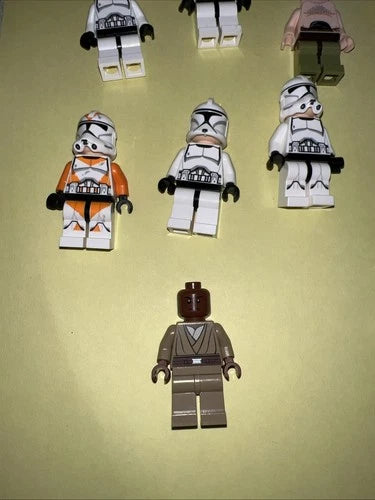 Authentic LEGO Minifigure Star Wars Figures Lot Clone Trooper And More