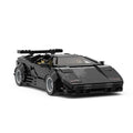 Sports Car 1339 Pieces Black Version Building Blocks Toys Kit Set for Collection