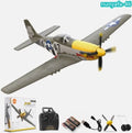 VOLANTEX WW2 P51D Mustang RC Plane 2.4G 4CH Aerobatics Brushless Motor 500mm RTF