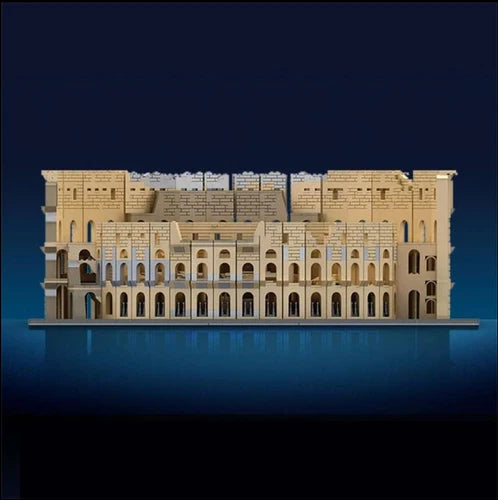 Modular Roman Colosseum Rome Landmark Architecture Building Blocks 6466+pcs NEW