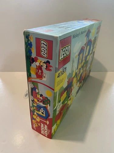 Lego 4167, Mickey’s Mansion, Disney Mickey Mouse 2000, New Open Box
