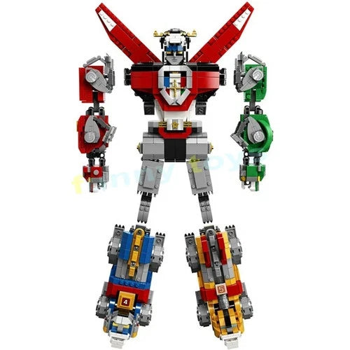 21311 Ideas: Voltron Transformers Building Blocks Toy Bricks Set 2,321pcs New