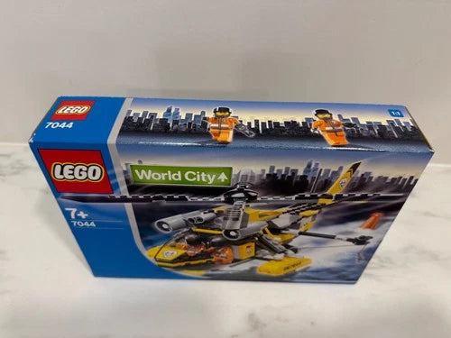 LEGO World City 7044 Rescue Chopper Helicopter 2004 NEW Factory Sealed