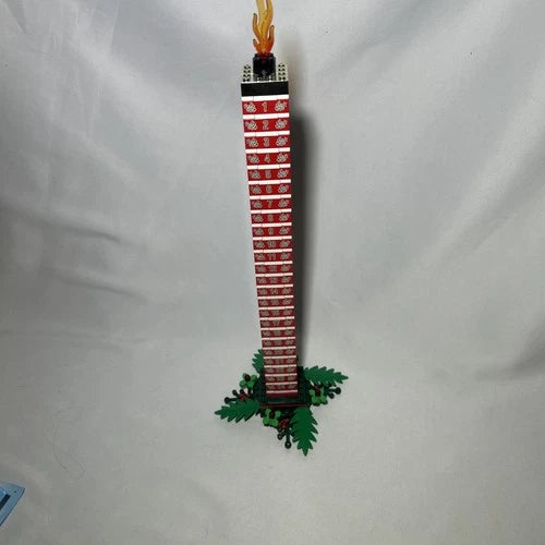 Rare Retired Lego Set 852741 Chrismtas Countdown Candle Complete