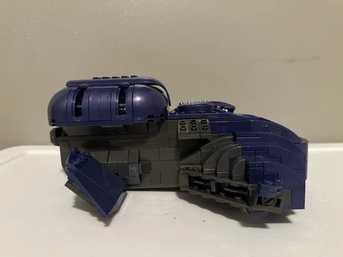 Halo Mega Bloks Covenant Wraith Incomplete (READ DESCRIPTION)!!!