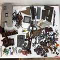 Mega Bloks Dragons Krystal Wars Huge Lot Weapons Shields Figures Accessories Vtg
