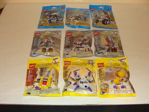 MEOW MIXELS SERIES 7 KUFFS TIKETZ PALADUM TAPSY TRUMPSY COMPLETE SET OF 9 NEW