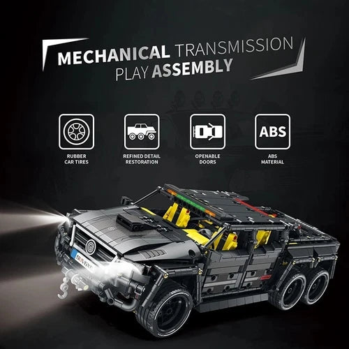 Reobrix City Technical RC Control G-700 Truck DIY Model kit Building Blocks Toys