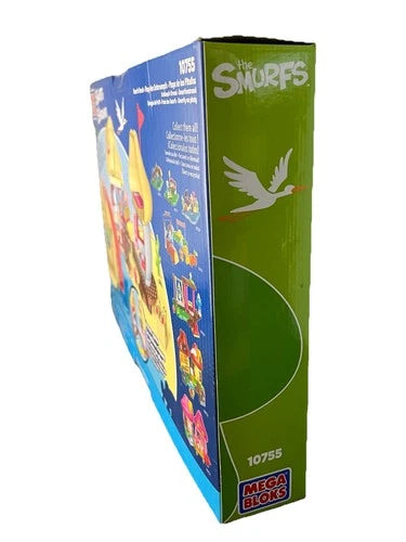 Mega Bloks The Smurfs (10755) Smurf's Beach 99 Pcs New In Box