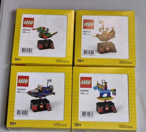 4X LEGO 6432431, 6432434, 6435198, 6435202 VIP Fantasy Ride Adventure BNIB