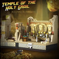 Temple Of The Holy Grail Adventure Building Block 5 Minifigs TOCMOC Plus Extra