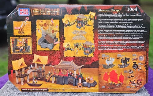 Mega Bloks #1064 Pirates of the Caribbean At Worlds End Singapore Escape