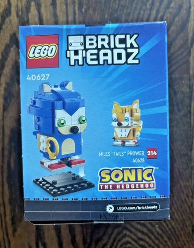Lego Brickheadz Sonic The Hedgehog 40627 40628 40672 Lot of Three (3) Sets NEW