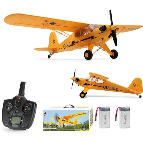 WLtoys XK A160-J3 RC Plane, 5-CH Large Remote Control Airplane 3D/6G 2 Batteries