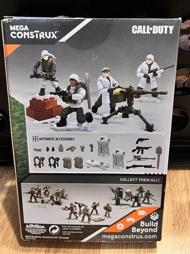 MEGA Construx Call of Duty Legends Winter Heroes FMG13 108pc Set 10+