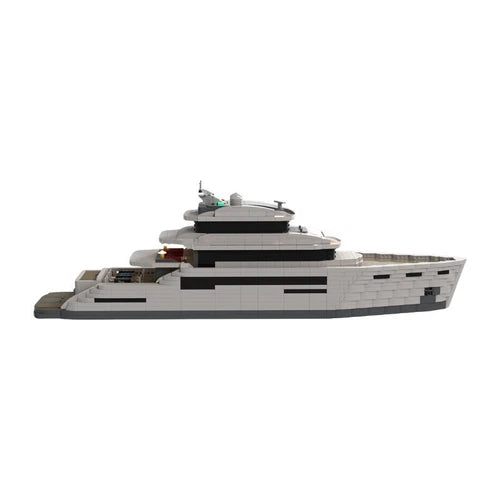 ZITIANYOUBUILD MOC-157092 Super Luxury Yacht 3255 Parts for Collection and Gift