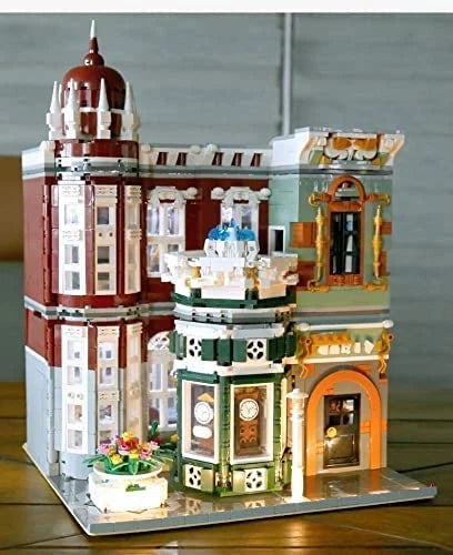 Vintage Antique Shop Modular City Building Blocks Set General Jim's Toys & Bri