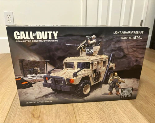 MEGA Bloks- Call of Duty Light Armor Firebase Set 06817 514 pcs