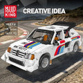 Mould King 10272 Group B Style Rally Race Car Building Blocks Set 1477PCS Model