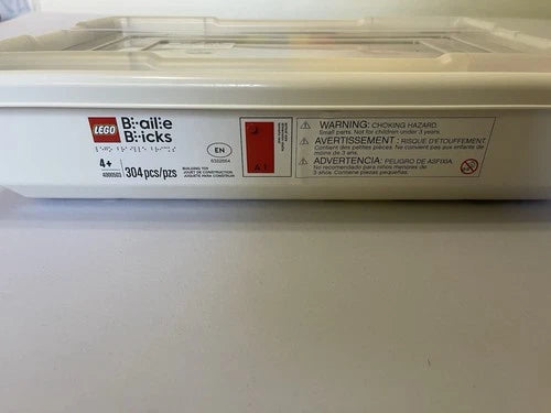 New Lego Braille Bricks English 4000503 Building Toy 304 pcs Ages 4+ 6317104