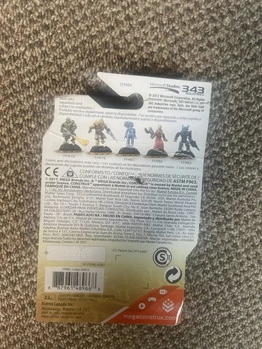 Halo Mega Construx Sergeant Johnson Figure Heroes Series 5