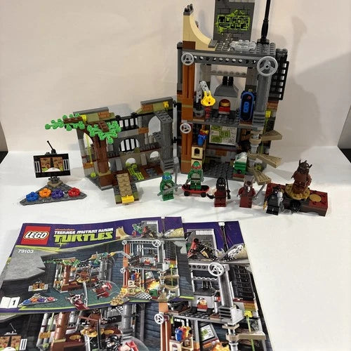 MEOW Teenage Mutant Ninja Turtles: Turtle Lair Attack (79103) - 100% Complete!