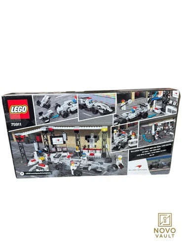 LEGO SPEED CHAMPIONS: Mclaren Mercedes Pit Stop (75911) Open Box