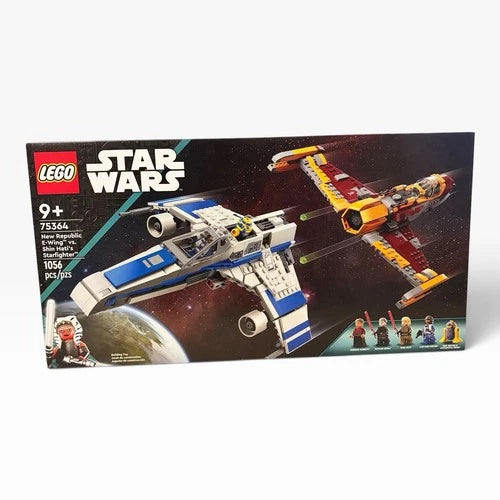 MEOW Star Wars 75364 E-Wing vs Shin Hati’s Starfighter New Sealed 🚀