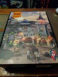 FUNWHOLE Day and Night F9027 Medieval Watchtower Lighting Building-Bricks Set