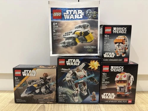Lego Star Wars - 30728 + 75400 + 40675 + 40795 + 75390 - Brand New