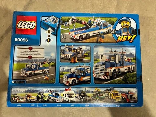 Retired Sealed LEGO City Unopened 60056 Tow Truck Wrecker 227 Pieces NEW NOS