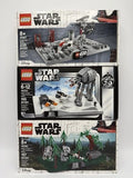 Set of 3 LEGO STAR WARS Micro-Scale Promo GWP Sets (40407, 40333, 40362) NEW!