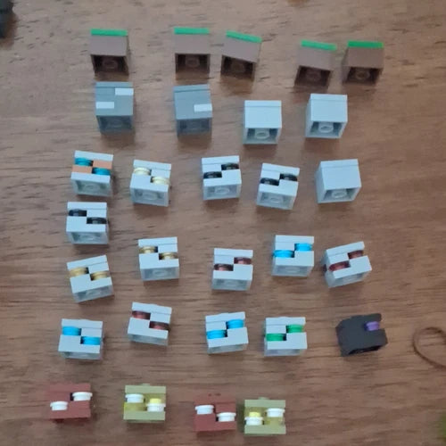 LEGO Minecraft Minifigure Bulk Lot 69 Figures With Lots Of Extras Official LEGO