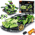 IQKidz STEM Building Blocks Kit for Kids 2 in 1 Remote Control Race Car and ...
