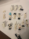 Vintage MEOW Monster Fighters/Halloween Ghost & Skeleton Parts Lot - Ghost Train