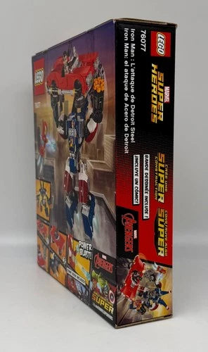 LEGO MARVEL 76077 - Iron Man: Detroit Steel Strikes - NIB - NEAR MINT!