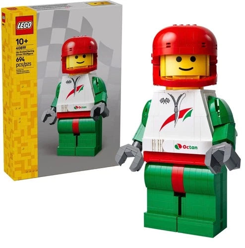 MEOW 40819 Up-Scaled Racing Driver Minifigure 694 pcs Set Ages 10+ NIB